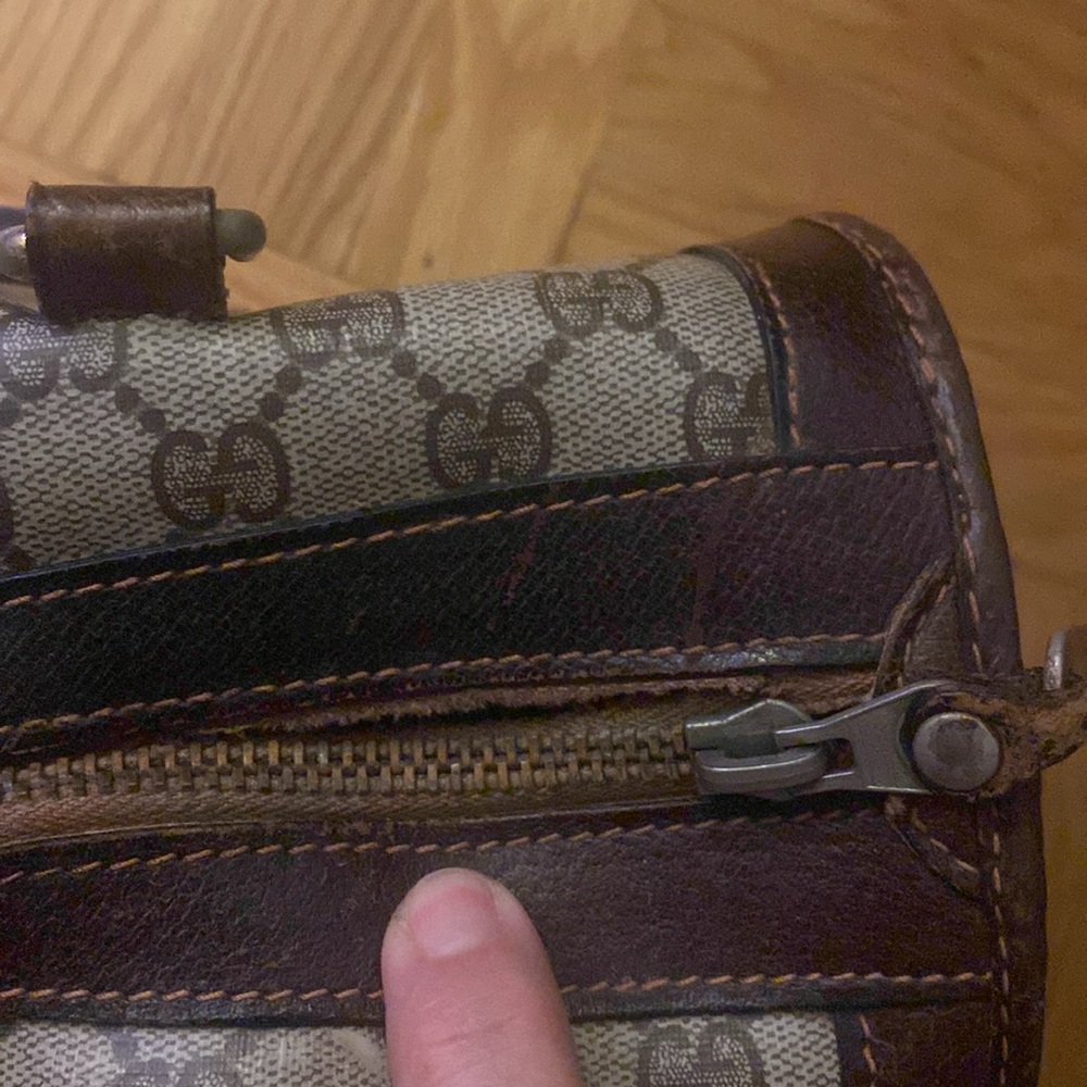 Gucci Sherry Line GG Boston Bag GM Vintage - Picture 4 of 10